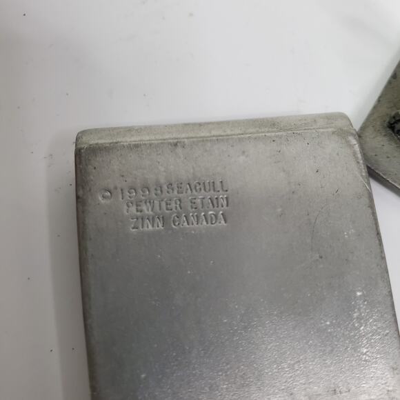 Vintage Teddybear Pewter Etain Zinn Tooth Fairy Tales Keepsake Box/Holder - Picture 7 of 9